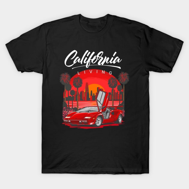 CALIFORNIA LIVING T-Shirt by artcuan